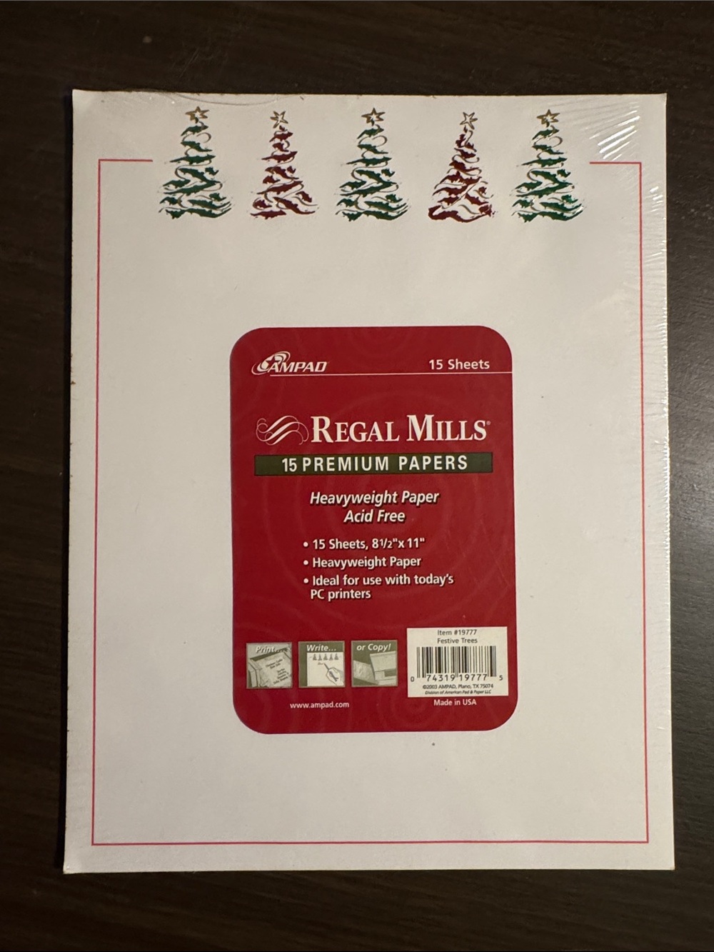 Holiday Premium Papers - Red Accent
